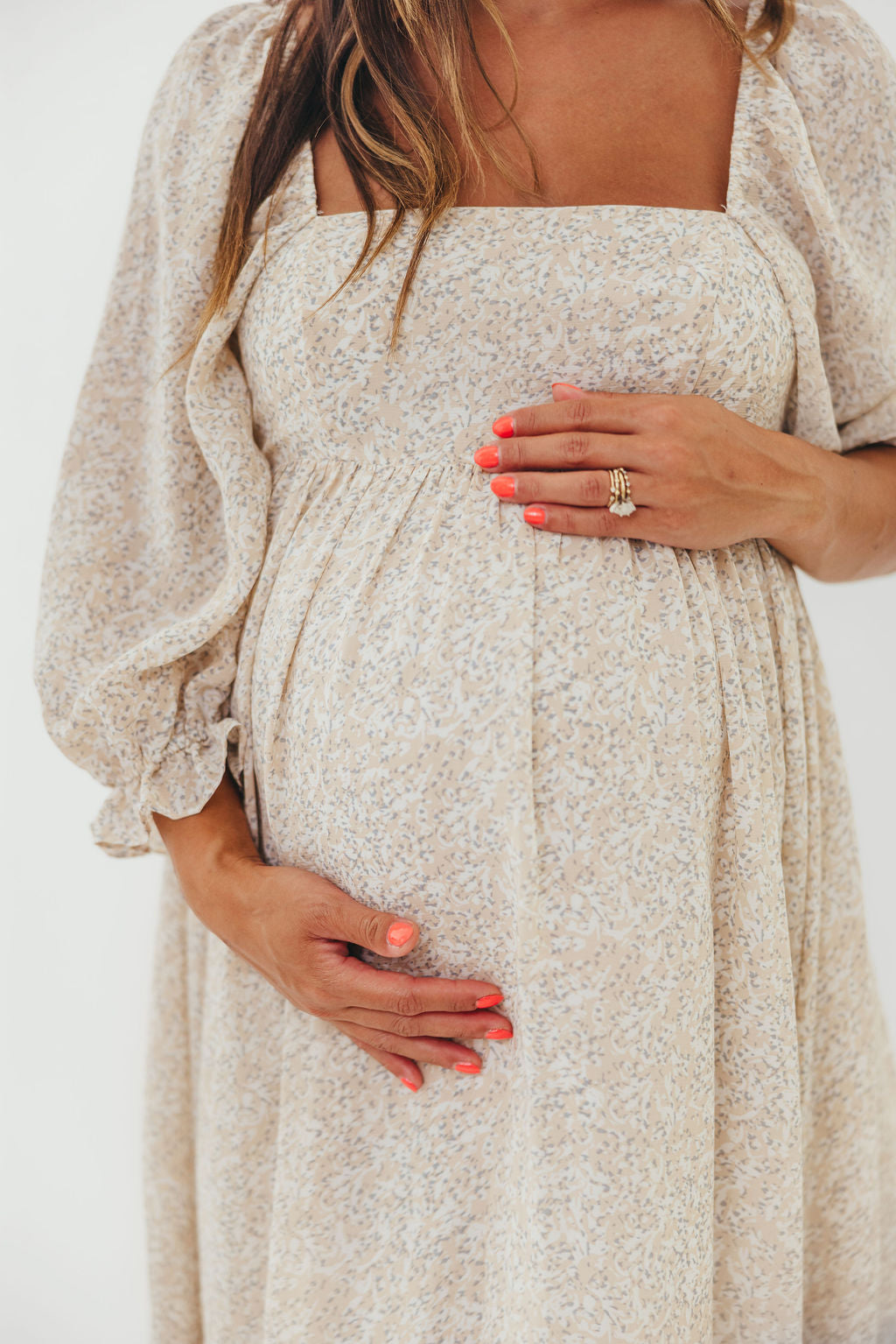 Mona 'Love Story' Maxi Dress - Bump Friendly and Inclusive Sizing (S-3XL) - Restocking in Jan