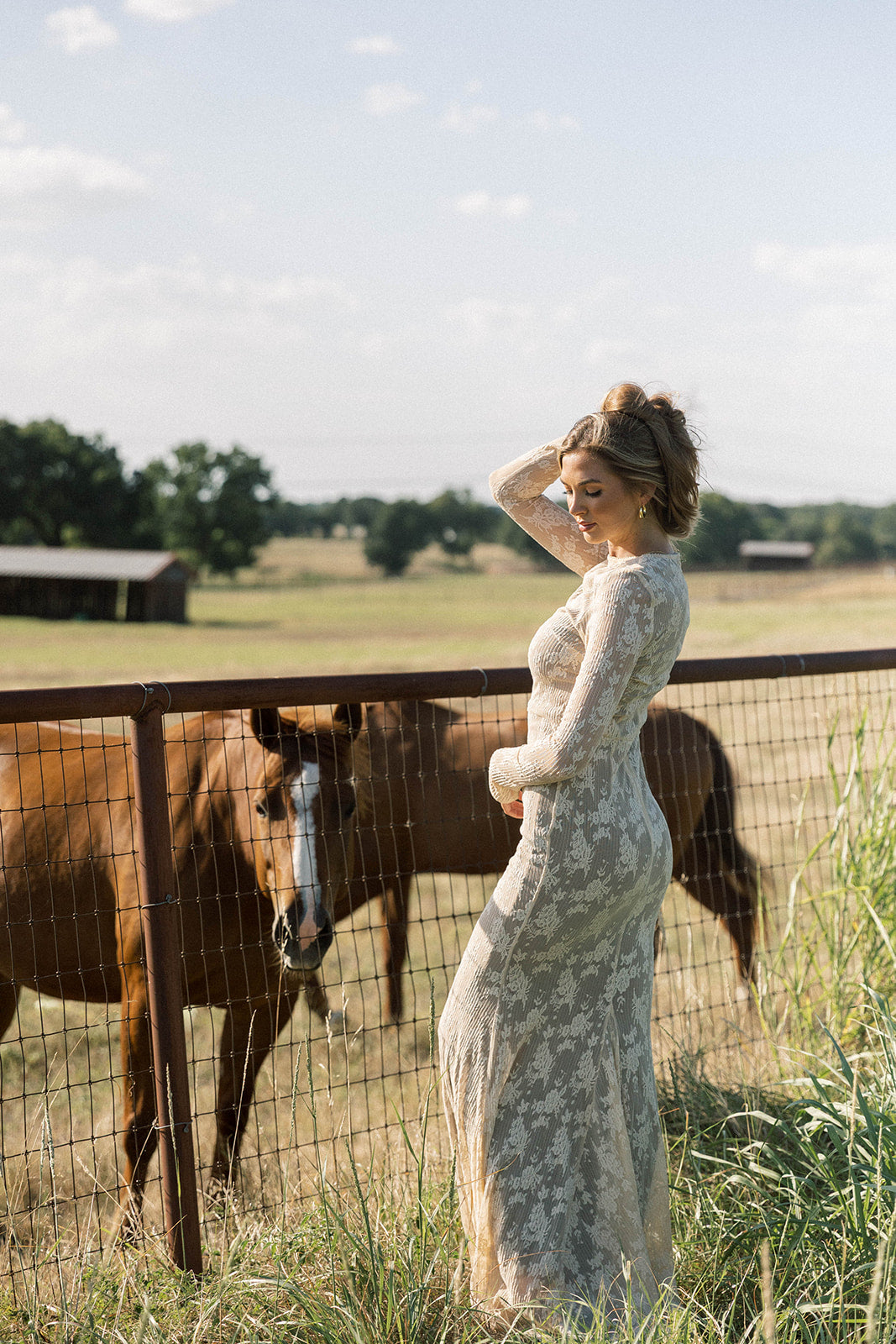 Seraphine Lace Maxi Dress in Cream - Inclusive Sizing & Bump Friendly (Size Up for Bump) *11/21 PRE-ORDER*