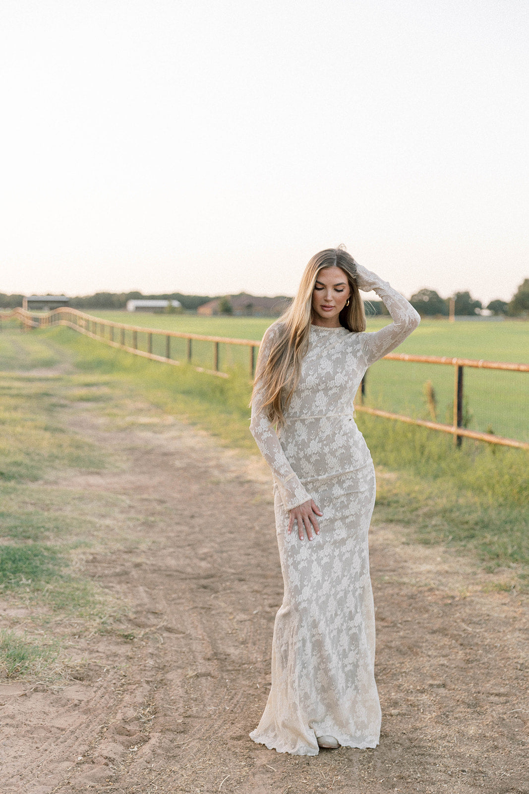 Seraphine Lace Maxi Dress in Cream - Inclusive Sizing & Bump Friendly (Size Up for Bump) *11/21 PRE-ORDER*