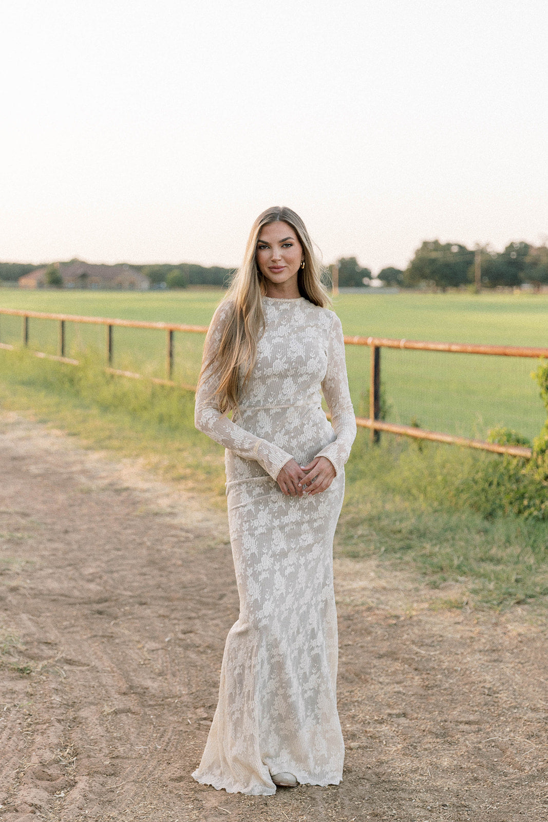 Seraphine Lace Maxi Dress in Cream - Inclusive Sizing & Bump Friendly (Size Up for Bump) *11/21 PRE-ORDER*