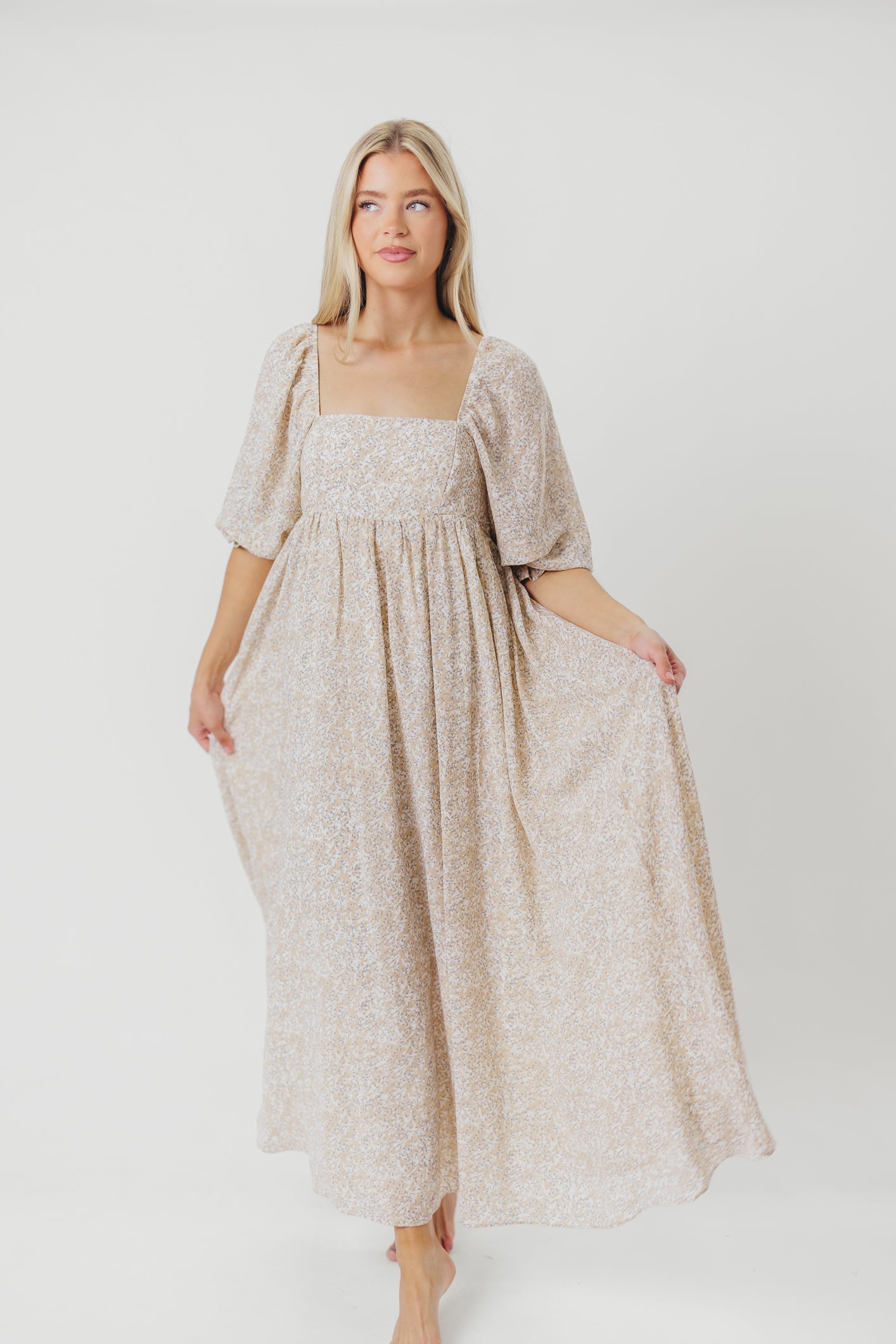 Mona 'Love Story' Maxi Dress - Bump Friendly and Inclusive Sizing (S-3XL) - Restocking in Jan