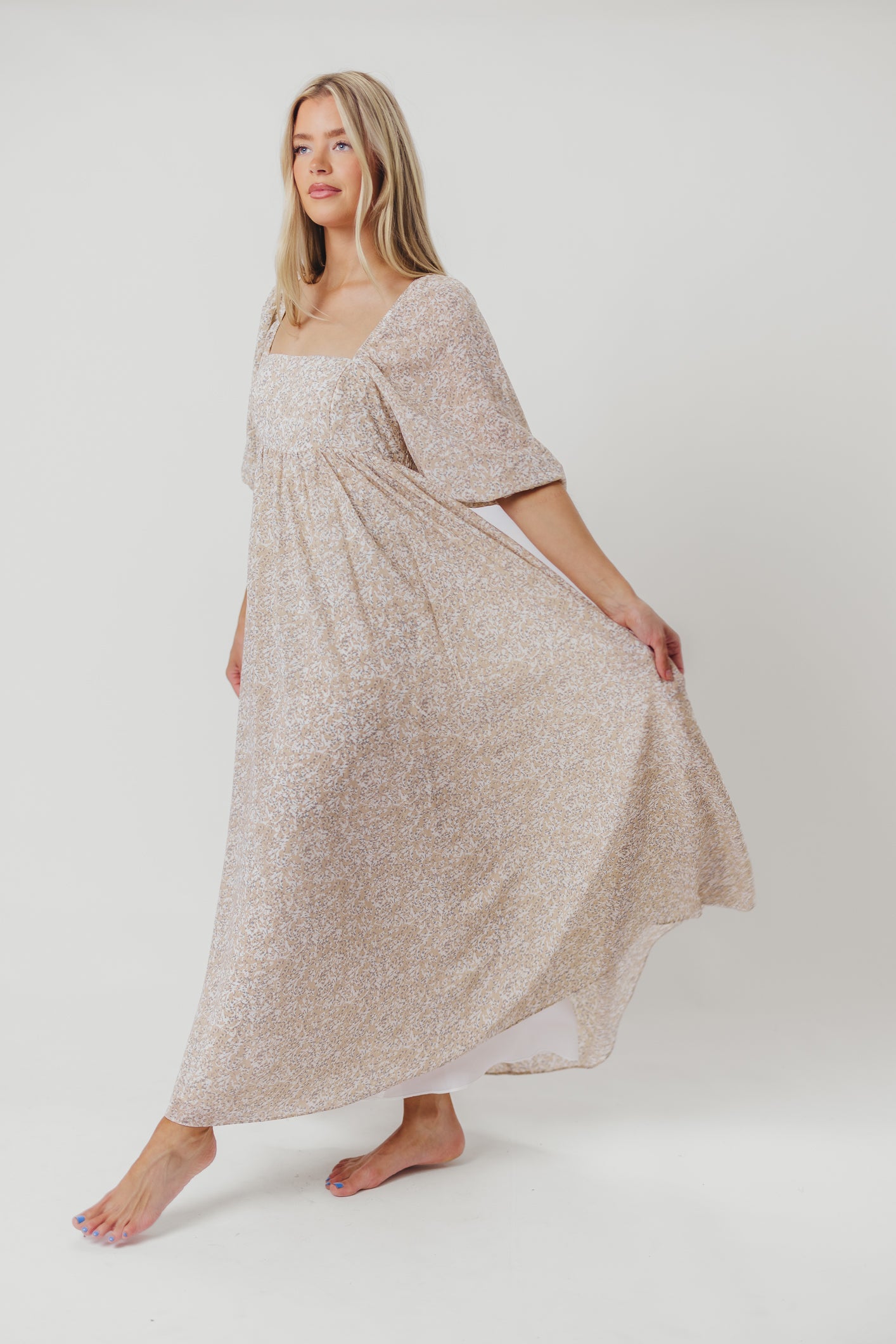 Mona 'Love Story' Maxi Dress - Bump Friendly and Inclusive Sizing (S-3XL) - Restocking in Jan