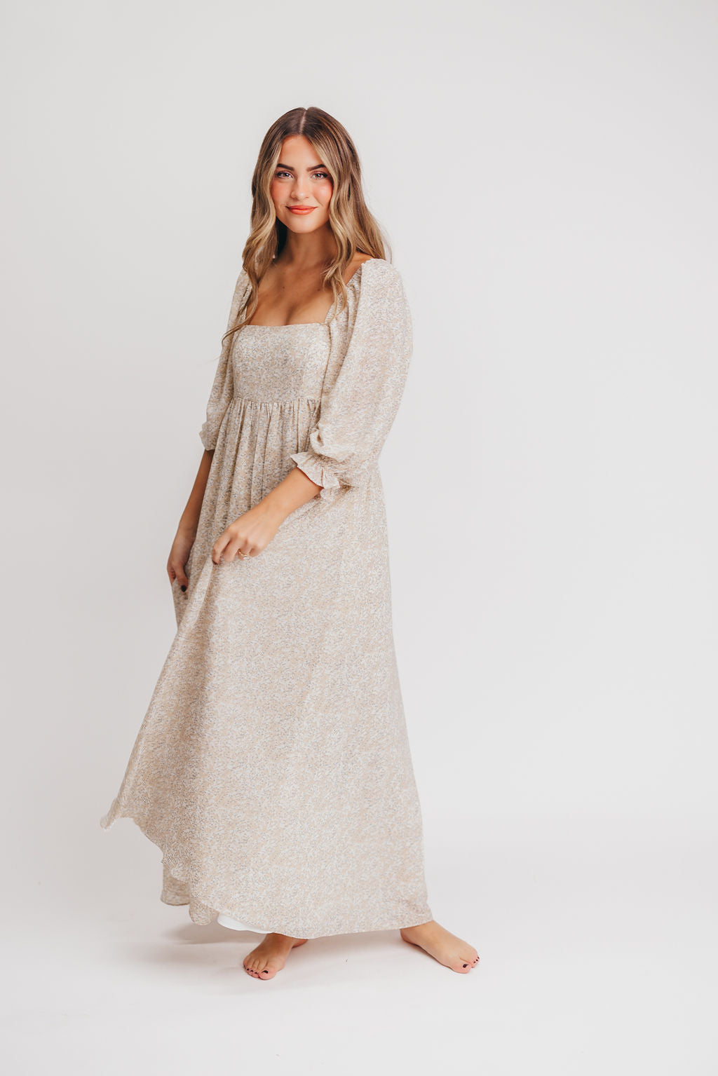Mona 'Love Story' Maxi Dress - Bump Friendly and Inclusive Sizing (S-3XL) - Restocking in Jan