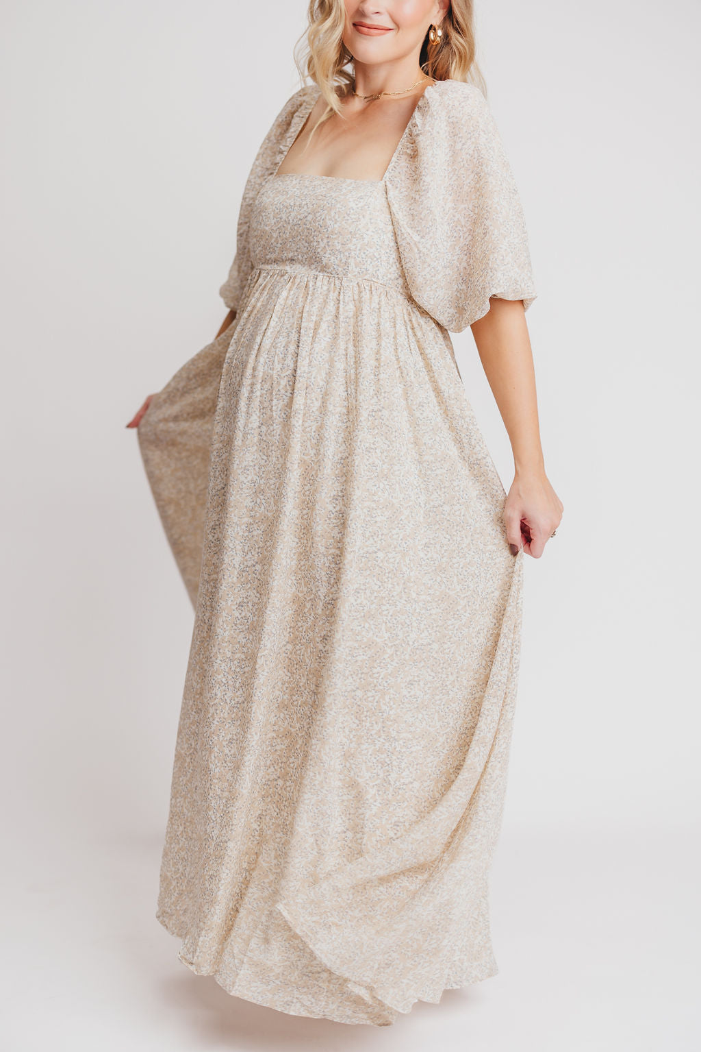 Mona 'Love Story' Maxi Dress - Bump Friendly and Inclusive Sizing (S-3XL) - Restocking in Jan