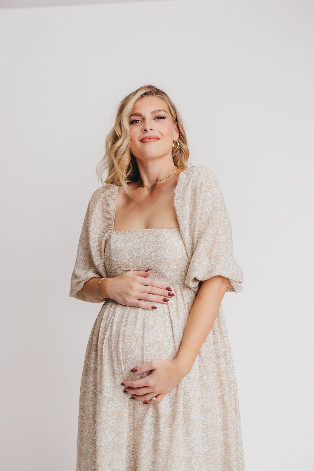 Mona 'Love Story' Maxi Dress - Bump Friendly and Inclusive Sizing (S-3XL) - Restocking in Jan